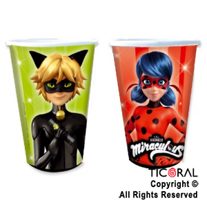 MIRACULOUS VASO x 8